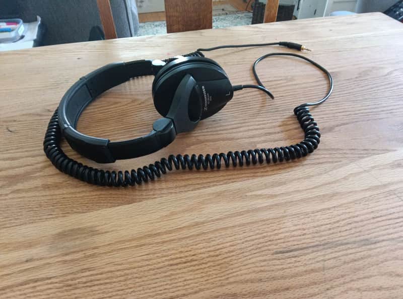 Sennheiser HD 280 Pro Over Ear Headphones V2 2010s - Black image 1