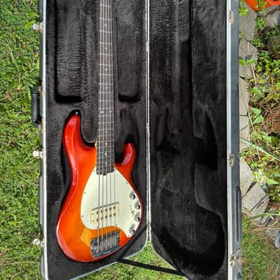 Ernie Ball Music Man Stingray 5 1990s - Honeyburst image 1