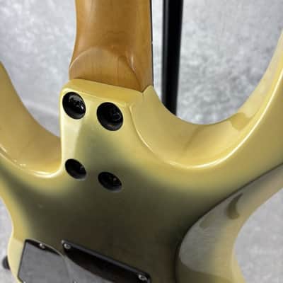 Vintage Westone Spectrum electric guitar with reverse headstock in reverse silverburst(?) image 11