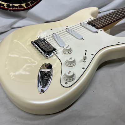 Fender American Elite Stratocaster Strat Electric Guitar - Olympic Pearl image 17