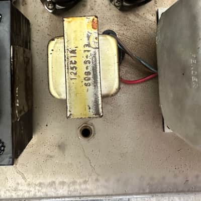 1965 Fender Twin Reverb – AB763 Blackface – Original Schumacher Iron, Jensen C12Ns, Blue Molded Caps image 19