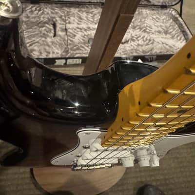 Fender American Professional II Stratocaster with Maple Fretboard 2023 - Present - Anniversary 2-Color Sunburst image 3