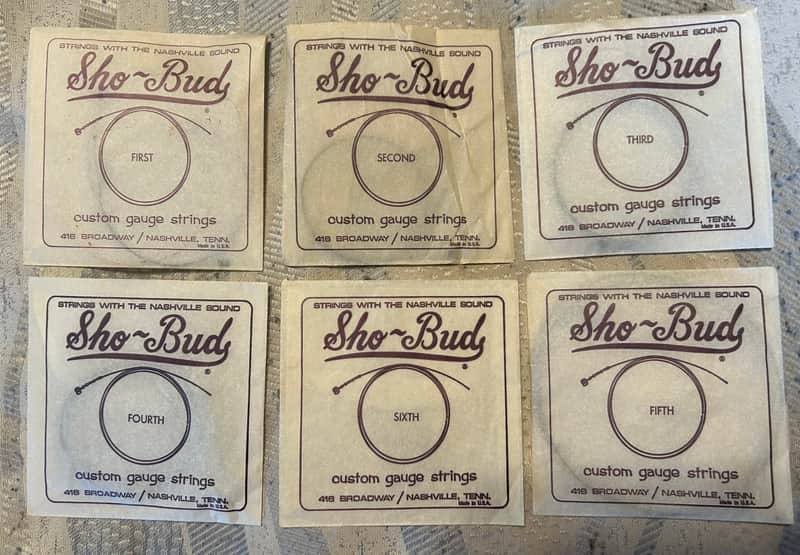 Sho-Bud Nashville Sound Strings Vintage, Acoustic 6 string,used Case Candy 1970’s - Nickle image 1