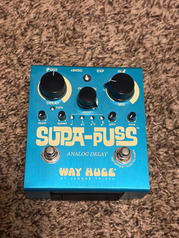 Way Huge WHE707 Supa-Puss Analog Delay 2013 - 2021 - Blue image 1