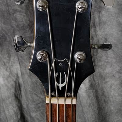 VINTAGE 1970-74 Epiphone ET-280 Bass Guitar - Cherryburst Beauty! image 8