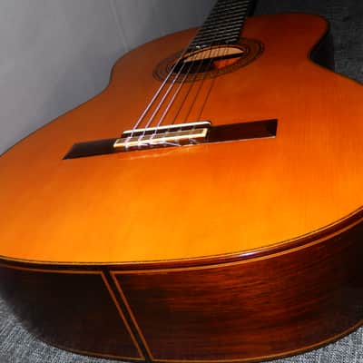 TOSHIHIKO NAKADE 1500S 1972 - HERNANDEZ y AGUADO CLASS CLASSICAL CONCERT GUITAR - SPRUCE/BRAZILIAN ROSEWOOD image 6