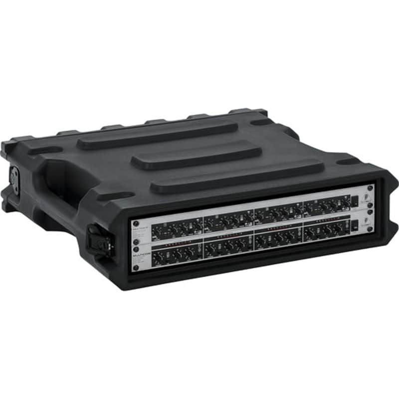 Gator Pro-Series Molded Mil-Grade PE Rack Case; 2U, 19" Deep G-PRO-2U-19 image 1