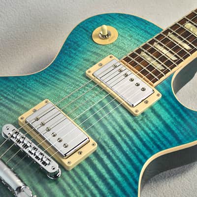 Gibson Les Paul Standard 2014 Ocean Water Perimeter image 2