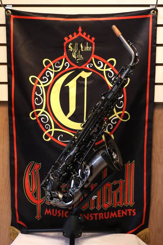Cannonball Big Bell Stone Series Alto Saxophone Raven Ice - A5-B Ice B image 1