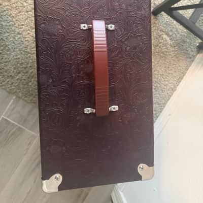 Tommy Huff 15” Speaker Cabinet - Brown Paisley Tolex 2020s - Brown Paisley image 4