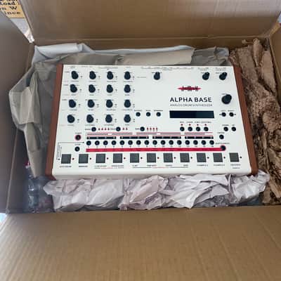 JoMox Alpha Base Analog Drum Synthesizer 2017 - Present - White / Natural image 9