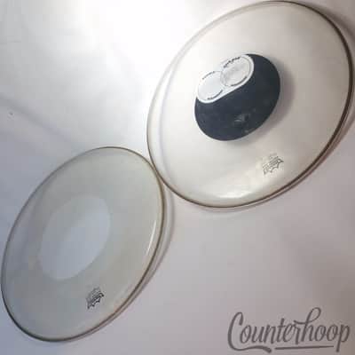 *Premier Metric*Remo 20" C.S. Batter Bass Drum Heads 2x Weather King USA 19 5/8" image 1
