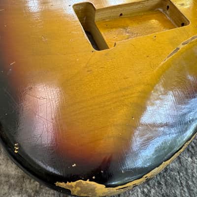 Relic 1 PIECE ASH MJT Stratocaster Body only 3 lbs 8 oz fits Fender image 12