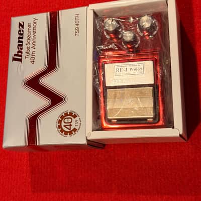 Analogman 40th Anniversary TS-9 w/Silver Mod - Red Mirror image 7