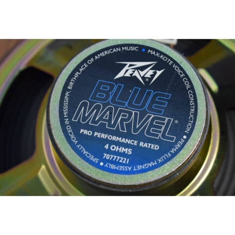 Peavey Blue Marvel 8" Guitar Amplifier Speaker 4 Ohm 7077722 image 1