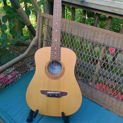 Tenor Guitar/Mandola 8-string Converted Luna Safari travel guitar image 1