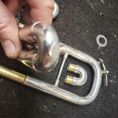 Bach Stradivarius C180ML C Trumpet to Bb Tuning Slide Set! image 4