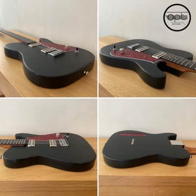 OPT Guitars | Cyfres 2 | T-Style - Dusky Black / Tortoise Shell image 16