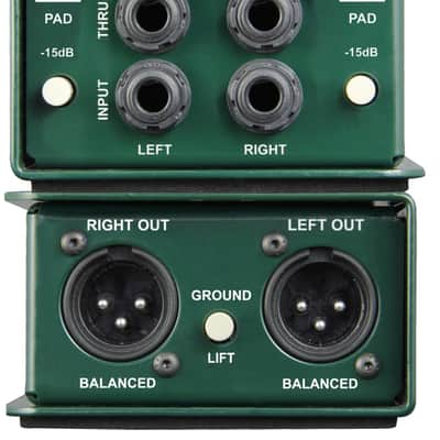 Radial JDI Stereo Passive Direct Box image 4