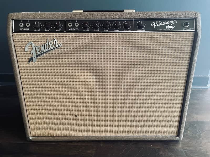 1963 Fender Vibrasonic Amp - Brownface image 1