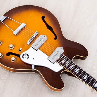 1980 Epiphone Casino Vintage Guitar Sunburst Near-Mint w/ | Reverb