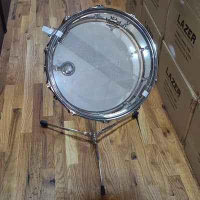 Pearl S-814D Steel 14x6.5" Student Snare Drum (1st Gen) 1983 - 1991 - Steel image 13