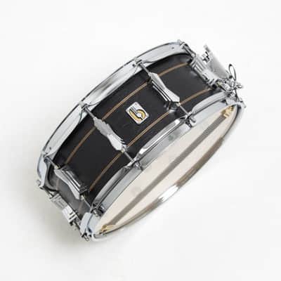 British Drum Company Merlin | 14x5.5" 10-Lug Maple / Birch Snare Drum Black Tulip Veneer. New with Full Warranty! image 6