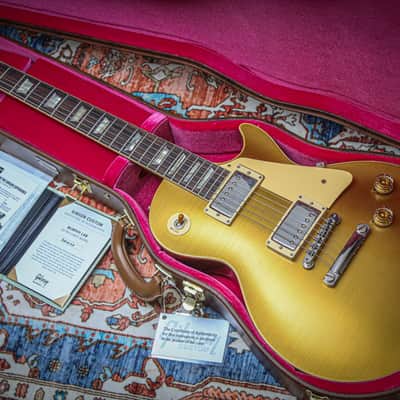 GIBSON USA Custom Shop Murphy Lab '57 Les Paul Reissue Ultra Light Aged "Goldtop" (2024) image 1