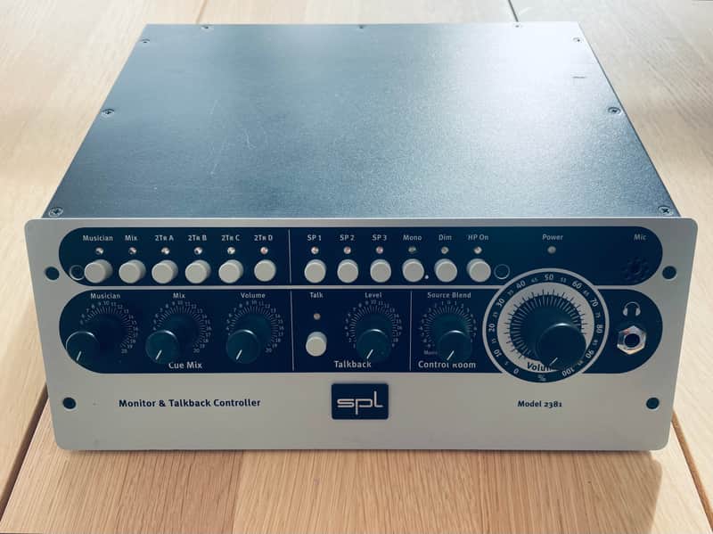 SPL 2381 MTC Monitor and Talkback Controller 2008 - 2022 - Black image 1