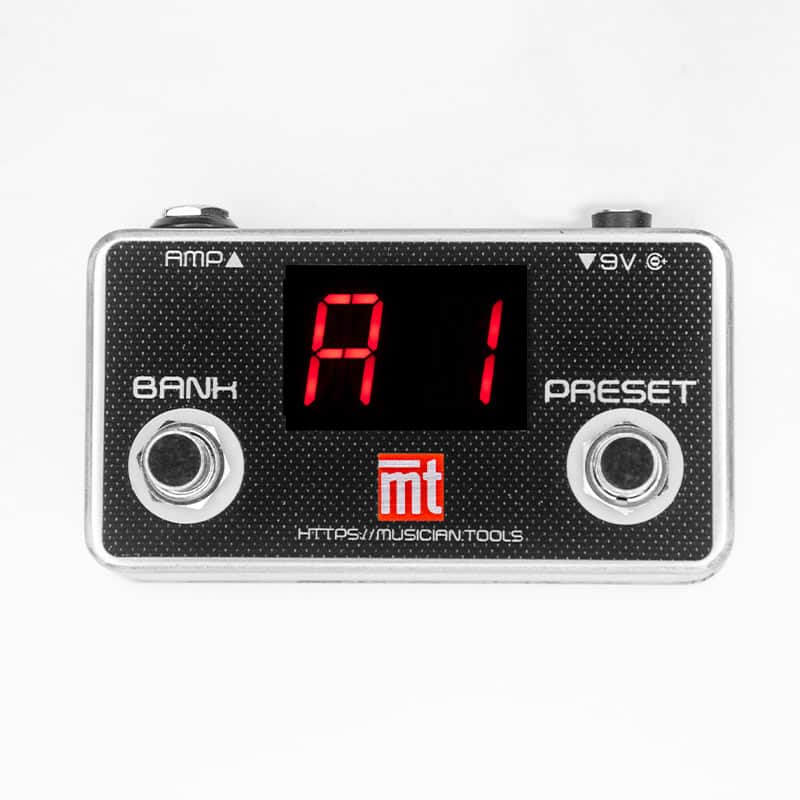 Musician.Tools - Boss Katana MK1, MK2, Gen3 & Artist footswitch 2 Bank & 2 Channel with Preset Display image 1