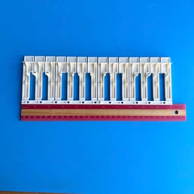 CASIO MT-240 Vintage Keyboard Replacement Part: Left White Keys [2 Octaves] image 8