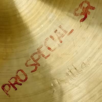 Atlas 10"Splash UFIP Italy B20 Bronze "Pro Special SR"Vintage 70s Italian Cymbal image 2