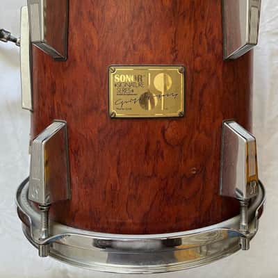 Sonor Signature 10x10" Heavy Bubinga Tom (HLT 10) - Horst Link Era 1980s image 4