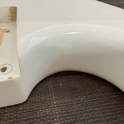 80s KRAMER JK1000 Body White Alder 1H w/Plate Made in Japan image 12