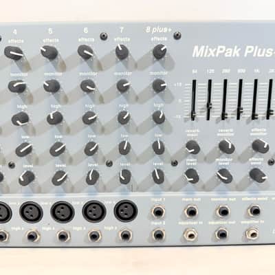 Biamp MixPak Plus+ 8/300 Powered Rack Mixer — Made in USA 1990's image 3
