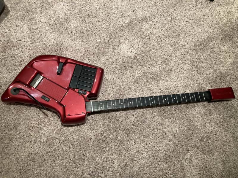 Synthaxe Midi Guitar 1985 Burgundy image 1