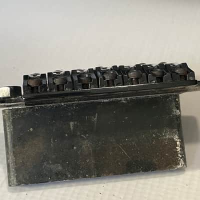 1990's Japan Ibanez RG7 Series LO-TRS Takeuchi Black Floyd Rose Tremolo Bridge image 6