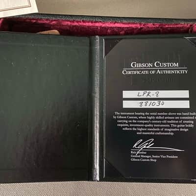 Gibson Custom Les Paul LPR-8 50th Anniversary 2008 VOS image 11
