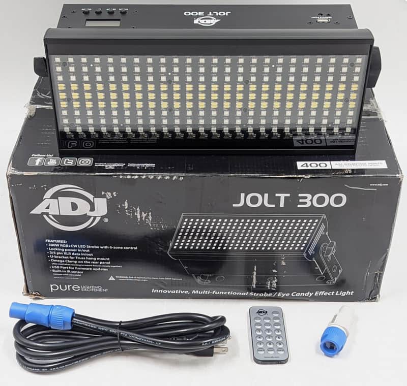 ADJ American DJ JOL300 Jolt 300 Strobe and Color Wash LED Light Fixture image 1