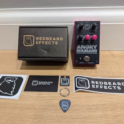 Reverb.com listing, price, conditions, and images for redbeard-effects-angry-rhubarb