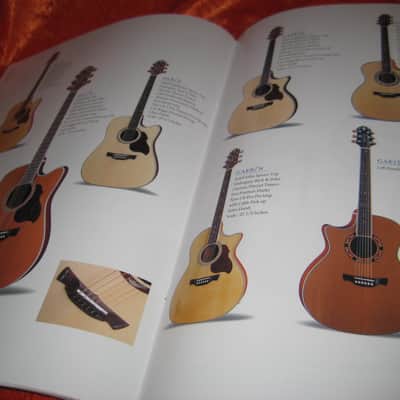 Crafter Acoustic Guitar Catalog Mint From 2007 39 Pages w/ Price List and Special Flyer image 7