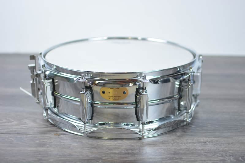 Ludwig LB400B Brass Edition Supraphonic 5x14" Snare Drum image 2