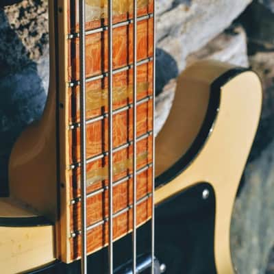 Rickenbacker 4003 1983 - vintage yellow Blonde / black image 13