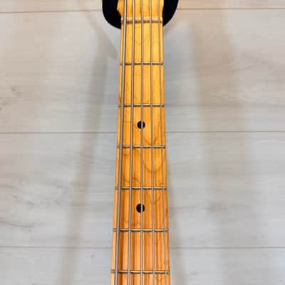 Sterling SUB StingRay Ray5 5-String Bass Guitar Black Maple Fingerboard image 4