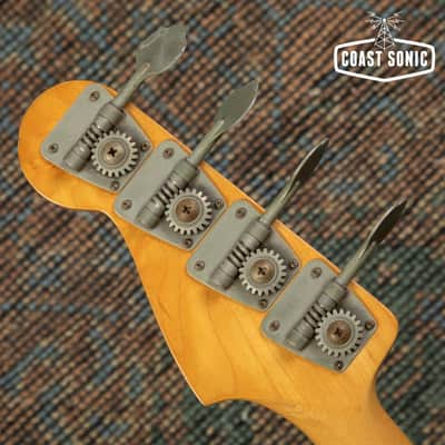 1990 Fender '75 reissue Jazz Bass JB75-750 Made in Japan image 13