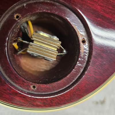 Gibson Les Paul Custom 1975 - Wine Red image 6