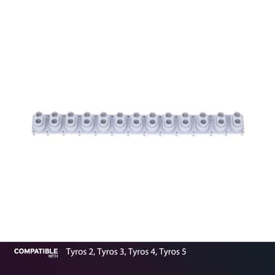 Yamaha 13-Key Rubber Contact Strip for Tyros 2, Tyros 3, Tyros 4, Tyros 5