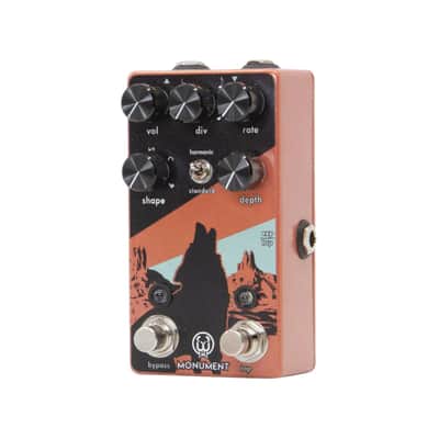 Mint Walrus Audio Monument Harmonic Tap Tremolo V2-Orange imagen 3