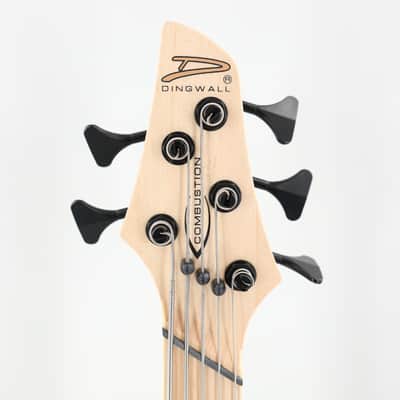 Dingwall Combustion 3X 5-String Multi-Scale Bass - 3-Pickup Quilt Top 2-Tone Blackburst w/Maple Fretboard image 6
