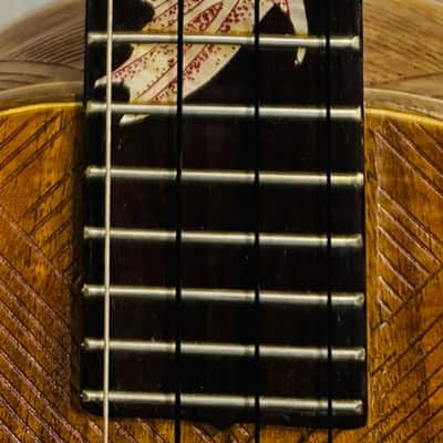 Tenor Ukulele Balinese Koa Handmade by Blueberry Mermaid Motif Pre-Order 90 Day image 4